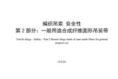 《JBT 8521.2 - 2025 编织吊索 安全性 第 2 部分：一般用途合成纤维圆形吊装带（报批稿）》电子版下载
