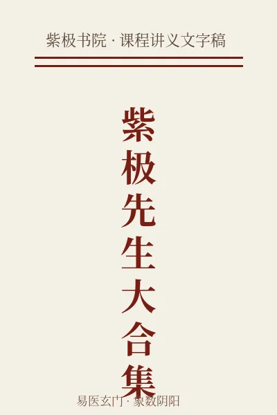 《紫极先生大合集文字稿完结版》pdf电子书下载 百度网盘下载  第1张