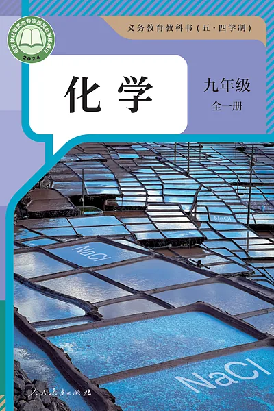 五·四学制化学九年级全一册（人教版）电子课本封面