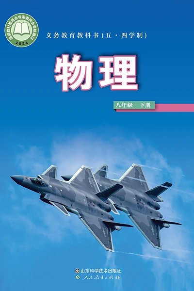 五·四学制物理八年级下册（鲁科版）电子课本封面
