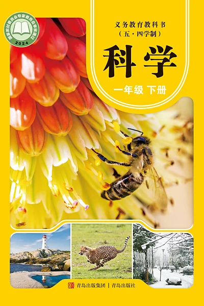 五·四学制科学一年级下册（青岛版）电子课本封面